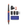 Dyson Suszarko-lokówka Airwrap i.d. Curly & Coily violet blue/topa - 1597665 - zdjęcie